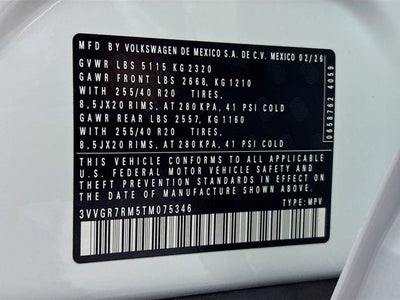 2026 Volkswagen Tiguan 2.0T SE R-Line Black
