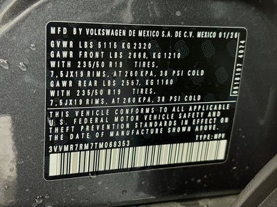 2026 Volkswagen Tiguan 2.0T SE