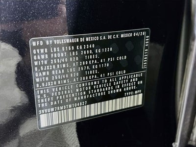 2026 Volkswagen Tiguan 2.0T SEL R-Line Turbo