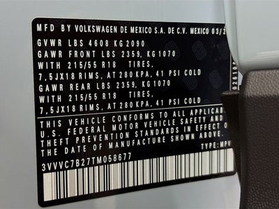 2026 Volkswagen Taos 1.5T SE
