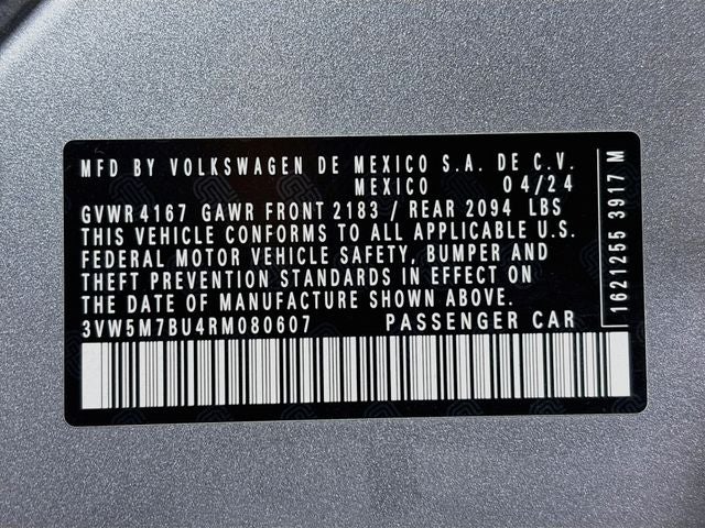2024 Volkswagen Jetta 1.5T S
