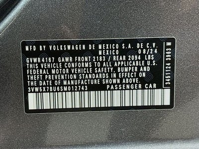 2025 Volkswagen Jetta 1.5T S