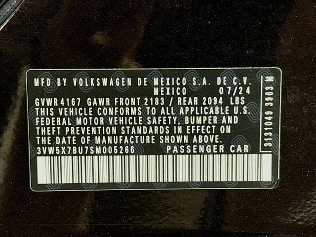 2025 Volkswagen Jetta 1.5T S