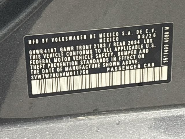 2027 Volkswagen Jetta 1.5T SE