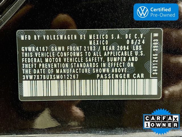 2025 Volkswagen Jetta 1.5T SE