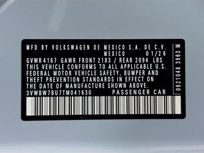 2026 Volkswagen Jetta 1.5T Sport