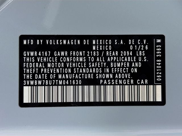 2026 Volkswagen Jetta 1.5T Sport