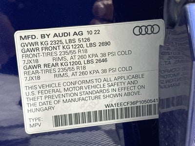 2023 Audi Q3 Premium Plus S Line quattro