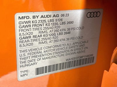 2023 Audi Q3 Premium Plus S Line quattro
