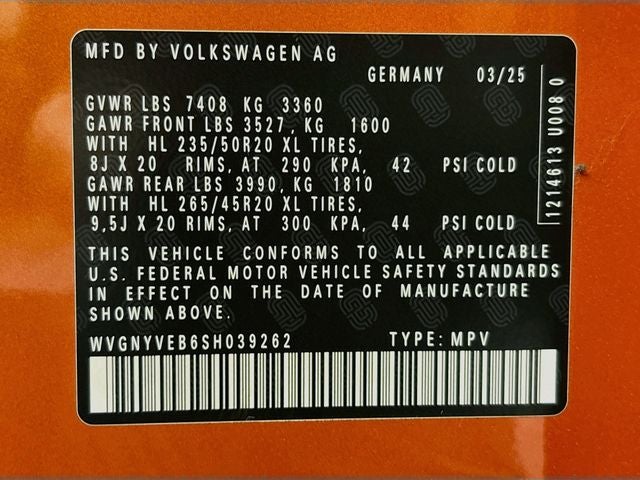 2025 Volkswagen ID. Buzz Pro S Plus