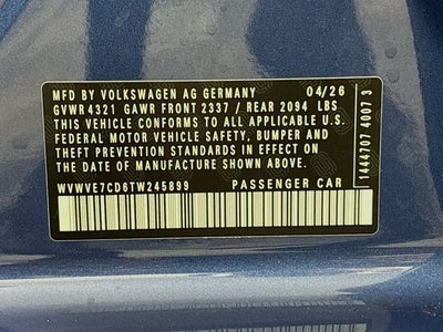 2026 Volkswagen Golf GTI Autobahn