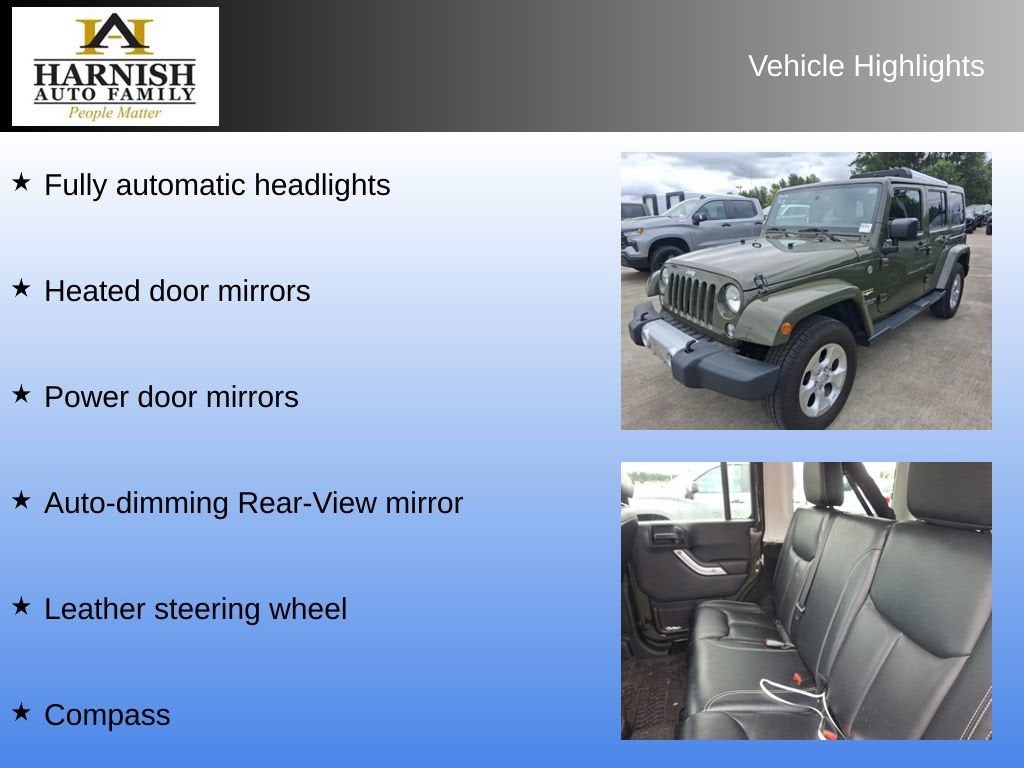2015 Jeep Wrangler Unlimited Sahara