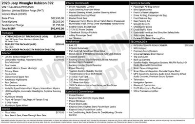 2023 Jeep Wrangler 4-Door Rubicon 392 4x4
