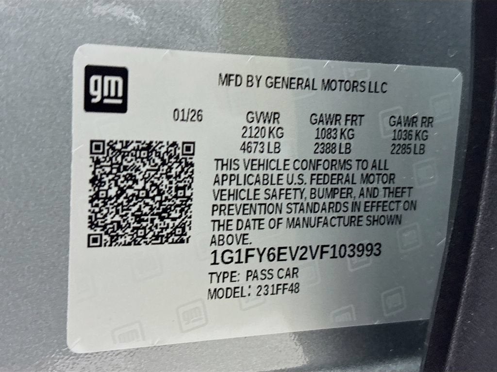 2027 Chevrolet Bolt LT