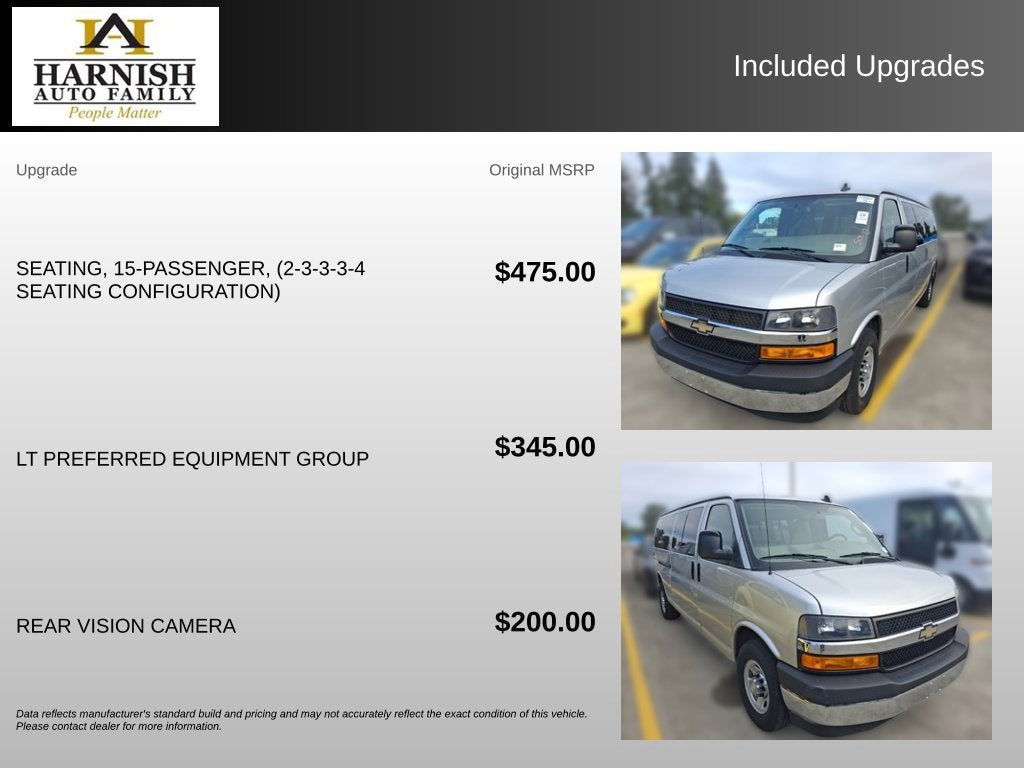2017 Chevrolet Express Passenger 3500 LT