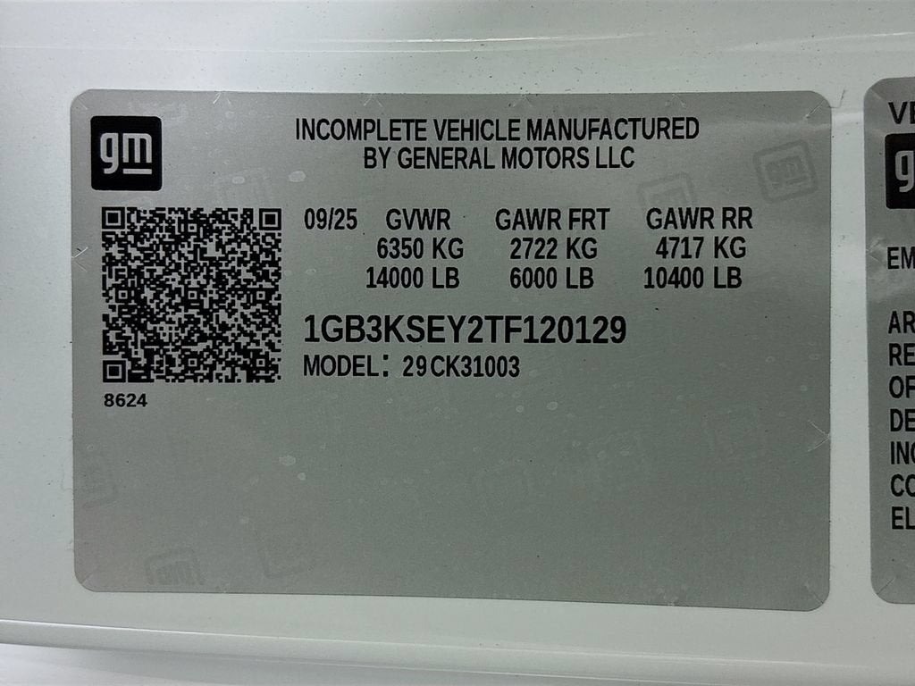 2026 Chevrolet Silverado 3500 HD Chassis Cab Work Truck