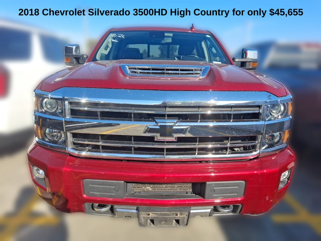 2018 Chevrolet Silverado 3500 HD High Country