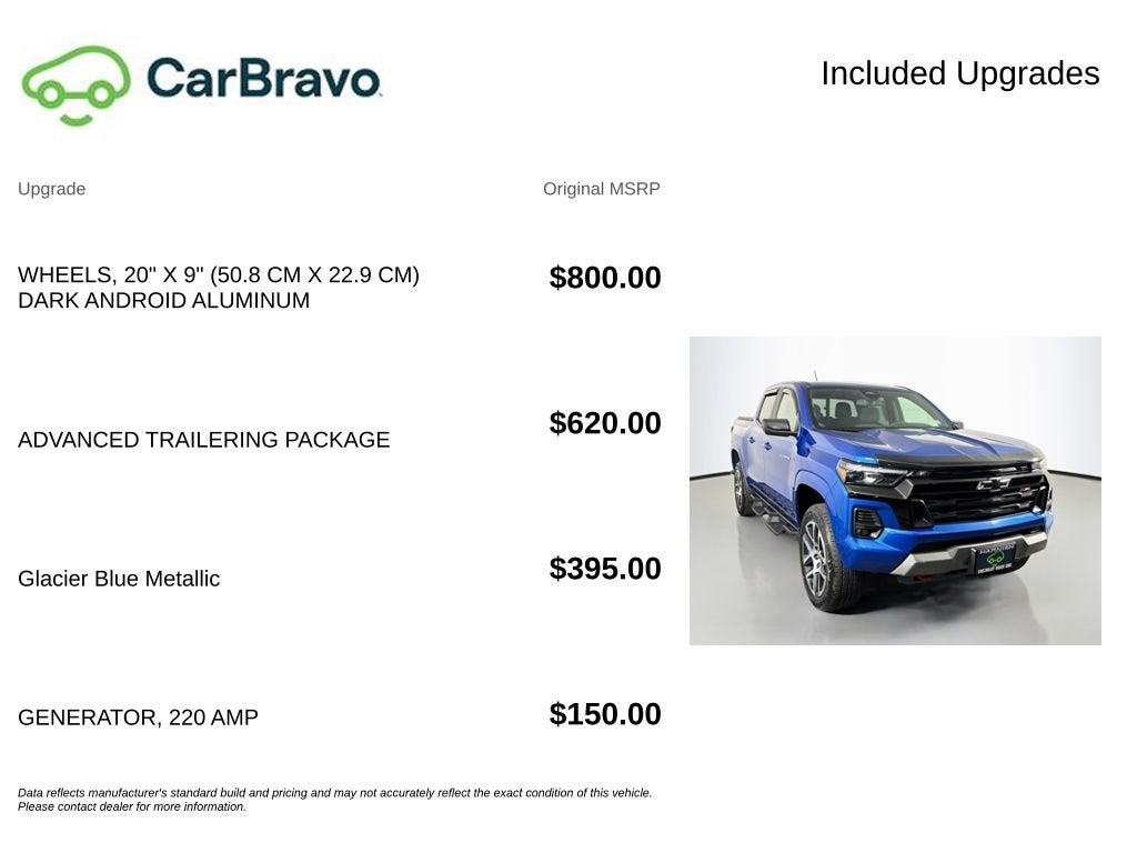 2023 Chevrolet Colorado Z71