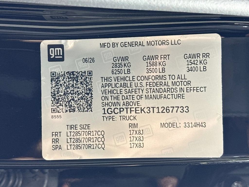 2026 Chevrolet Colorado ZR2