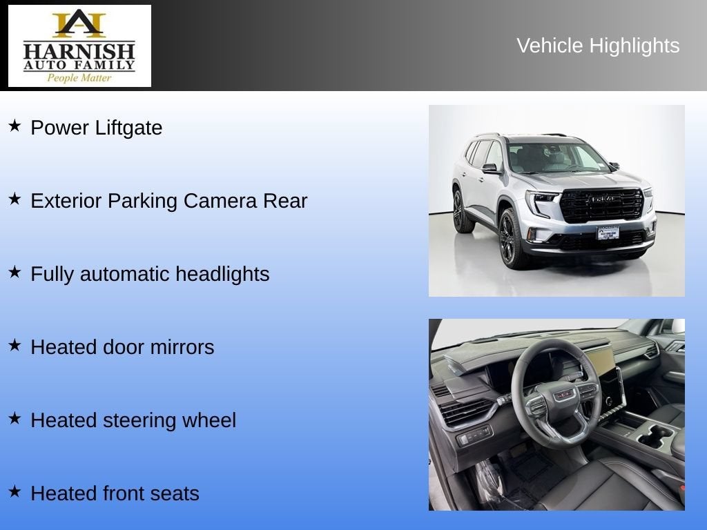 2026 GMC Acadia Elevation