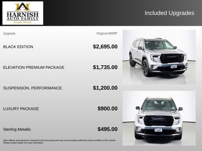 2026 GMC Acadia Elevation