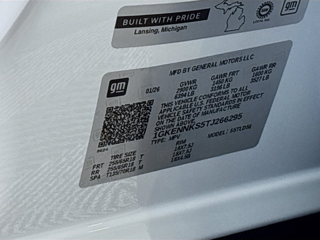 2026 GMC Acadia Elevation