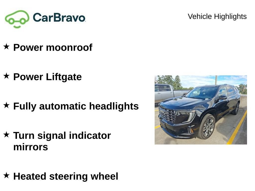 2026 GMC Acadia Denali Ultimate