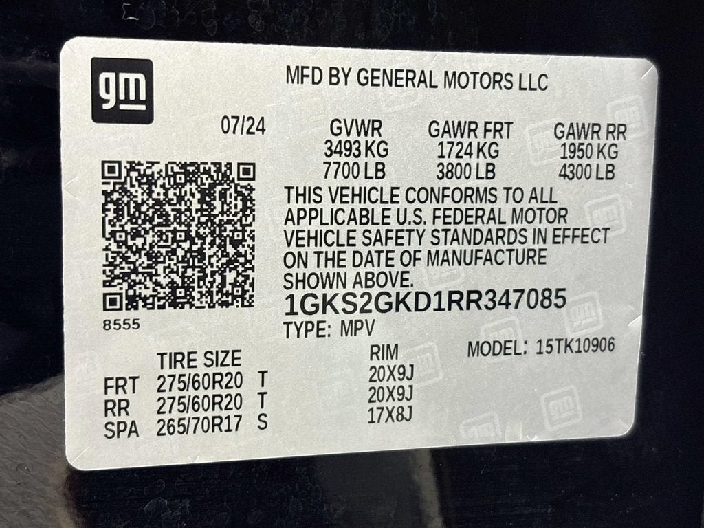 2024 GMC Yukon XL SLT