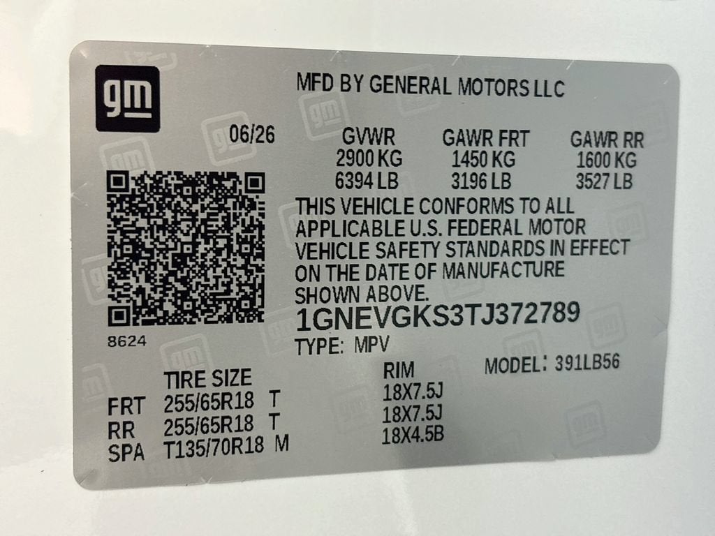 2026 Chevrolet Traverse LT
