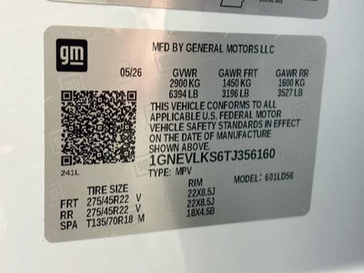 2026 Chevrolet Traverse RS