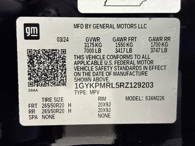 2024 Cadillac LYRIQ Tech