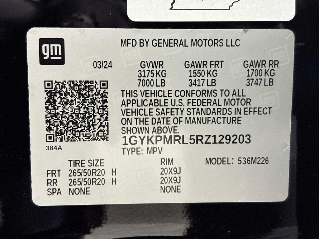 2024 Cadillac LYRIQ Tech