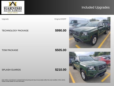 2023 Nissan Frontier Crew Cab SV 4x2