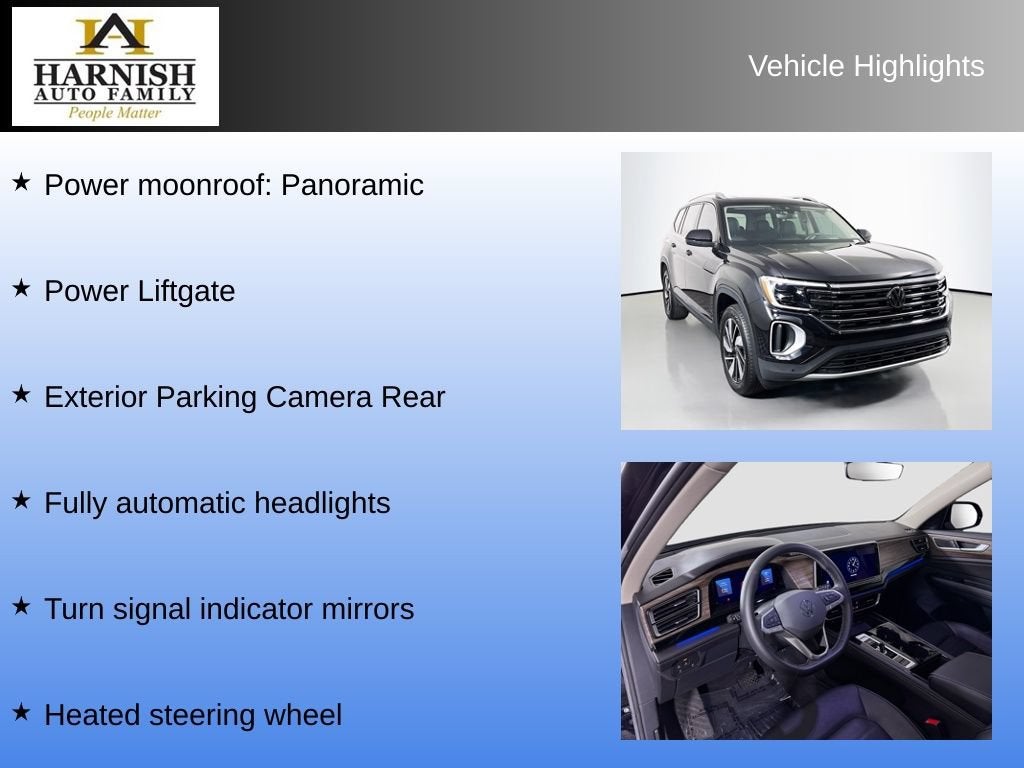2024 Volkswagen Atlas 2.0T SEL