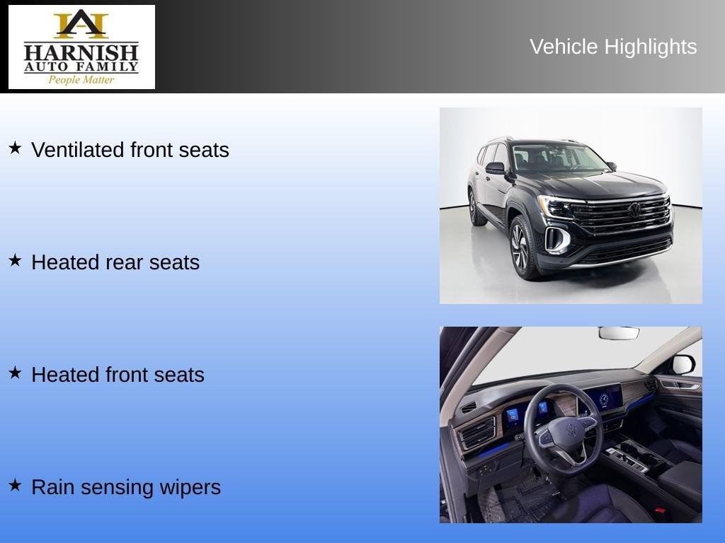 2024 Volkswagen Atlas 2.0T SEL