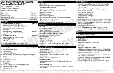 2025 Chevrolet Silverado 2500 HD LT