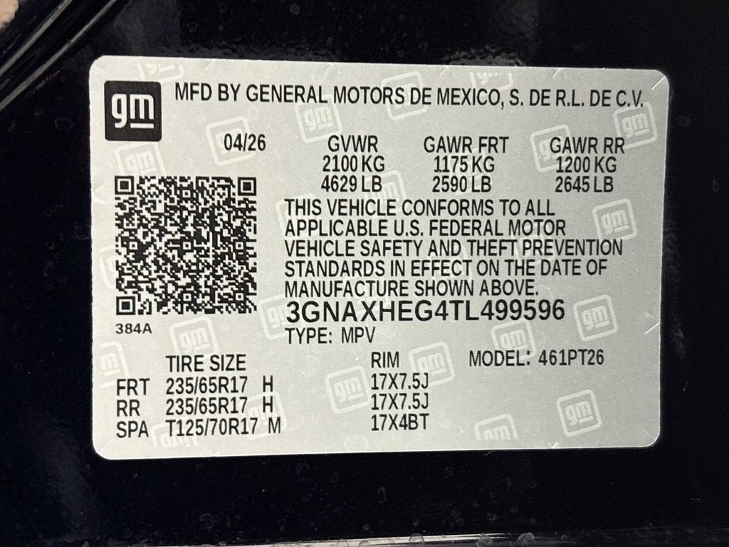 2026 Chevrolet Equinox LT