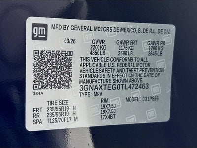 2026 Chevrolet Equinox RS