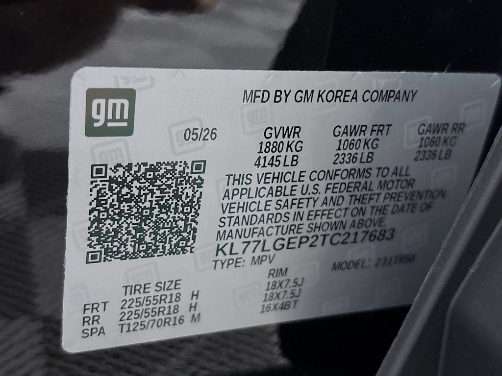 2026 Chevrolet Trax 1RS