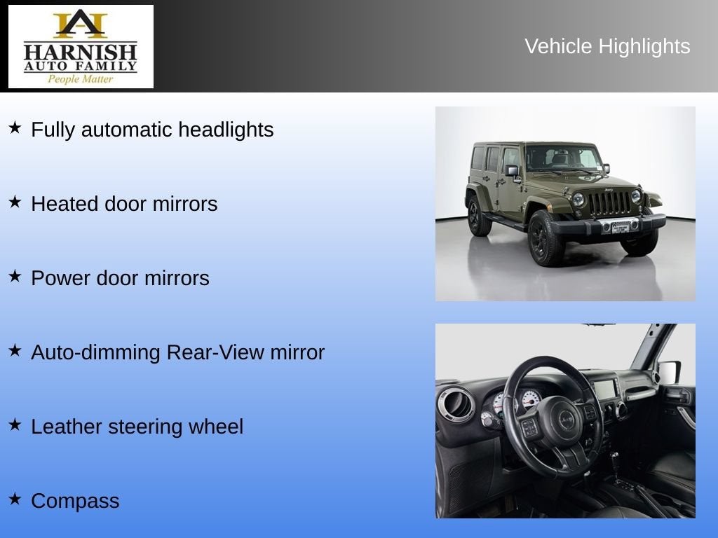 2015 Jeep Wrangler Unlimited Sahara