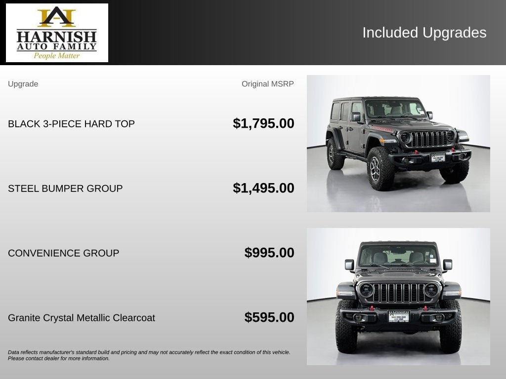 2025 Jeep Wrangler 4-Door Rubicon 4x4