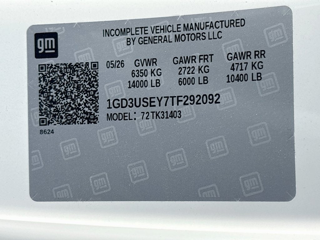 2026 GMC Sierra 3500 HD Chassis Cab Pro