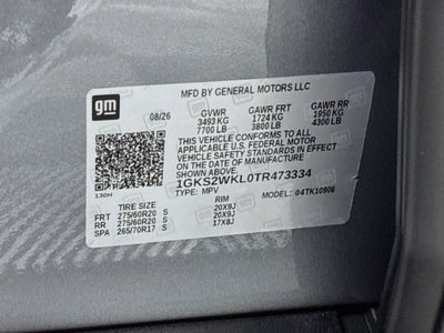 2026 GMC Yukon XL AT4 Ultimate