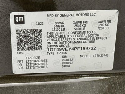 2023 GMC Sierra 3500 HD AT4