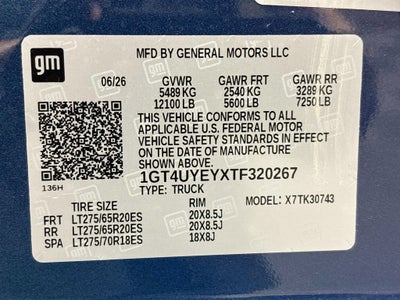 2026 GMC Sierra 3500 HD Denali Ultimate