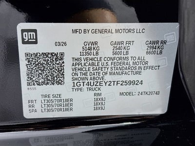 2026 GMC Sierra 2500 HD AT4X