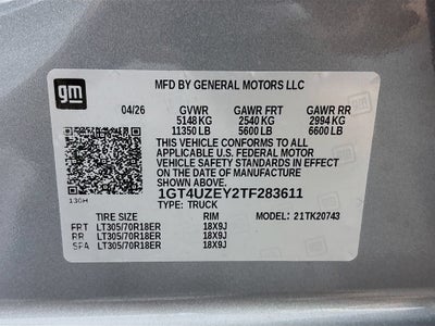 2026 GMC Sierra 2500 HD AT4X