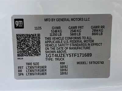 2026 GMC Sierra 2500 HD AT4X