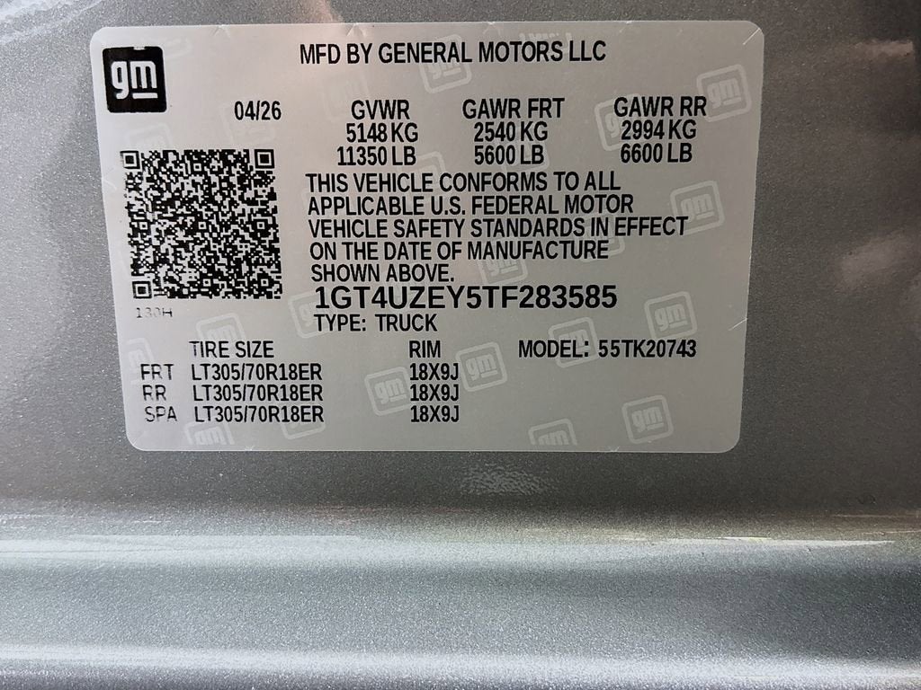 2026 GMC Sierra 2500 HD AT4X