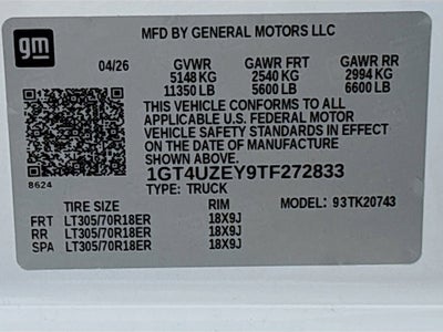2026 GMC Sierra 2500 HD AT4X